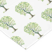 Geavanceerde waterverf boom Upsherin Upshernish Korte Tafelloper (Hoek)