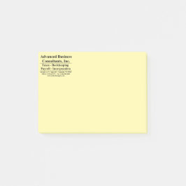 Geavanceerde zakelijke post-it® notes