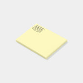Geavanceerde zakelijke post-it® notes (Schuin)