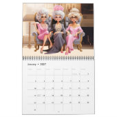 Geavanceerde zussen - Vrienden Kalender (Jan 2027)