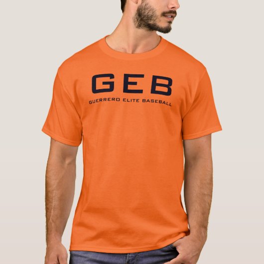 GEB, GUERRERO ELITE BASEBALL T-SHIRT (Voorkant)