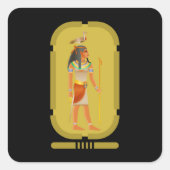 Geb Square Sticker (Voorkant)