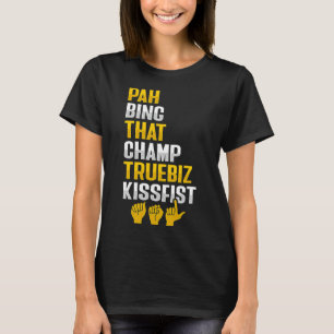 Gebaar met de hand voor gebarentaal Doof Gehoorver T-shirt