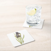 Gebaarde iris (Iris germanica) van Redouté Kartonnen Onderzetters (Insitu)