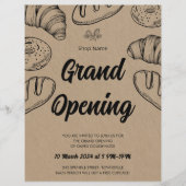 Gebak Bakkerij Business Grand Opening Sjabloon Flyer (Voorkant)