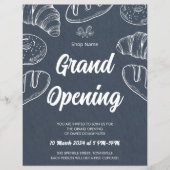 Gebak Bakkerij Business Grand Opening Sjabloon Flyer (Voorkant)