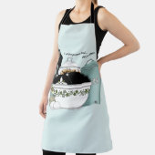 Gebak Chef Cat Blue Schort (Insitu)