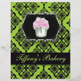 Gebak Chef Cupcake Cake Bakkerij Flyer