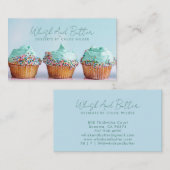 Gebak Chef Dessert Catering Visitekaartje (Voorkant / Achterkant)