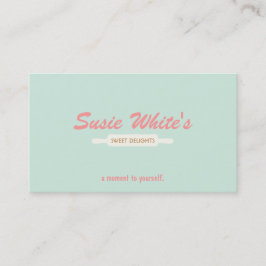 Gebak Chef Rolling Pin Leuke Retro Bakkers No. 3 Visitekaartje