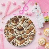 Gebak & Dessert Papier Borden Papieren Bordje (Feest)