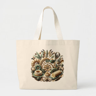 Gebak en bakken grote tote bag