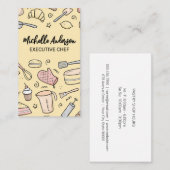 gebak en tandheelkunde visitekaartje (Voorkant / Achterkant)