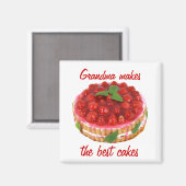 gebak magneet (Voorkant / Achterkant)