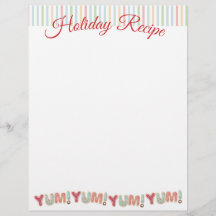Gebak met glazuur Kerst recept briefhoofd
