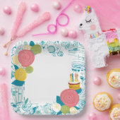 gebak papieren bordje (Feest)