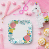 gebak papieren bordje (Feest)