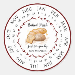 gebak vers voor je Sticker