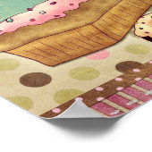 gebak voor banketbakkerij poster (Hoek)