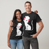 Gebak voor kat t-shirt (Unisex)