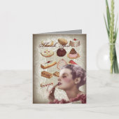  gebak vrijgezellenfeest Tea Party Bedankt (Voorkant)