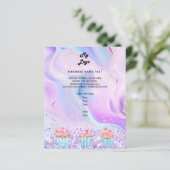 Gebak winkel bakkerij roze holografische cupcakes (Staand voorkant)