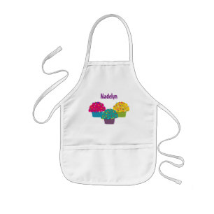 Gebakjes met Regenboogkleurige Strooisels Fantasie Kinder Schort