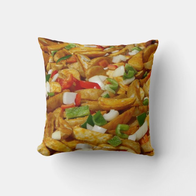 Gebakken aardappelen kussen! kussen (Voorkant)