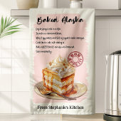 Gebakken Alaska recept gepersonaliseerd Theedoek