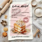 Gebakken Alaska recept gepersonaliseerd Theedoek