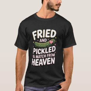 Gebakken Augurken Gebakken En Ingelegd Een Geschen T-shirt