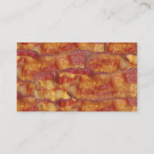 Gebakken baconreep visitekaartje (Achterkant)