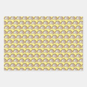 Gebakken Bombe Alaska Ice Cream Cake Dessert Voeds Inpakpapier Vel (Voorkant 3)