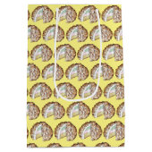 Gebakken Bombe Alaska Ice Cream Cake Dessert Voeds Medium Cadeauzakje (Achterkant)