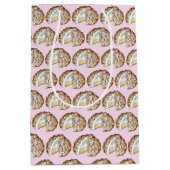 Gebakken Bombe Alaska Ice Cream Cake Dessert Voeds Medium Cadeauzakje (Voorkant)