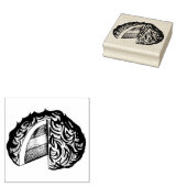 Gebakken Bombe Alaska Ice Cream Cake Dessert Voeds Rubberstempel (Gestempeld)