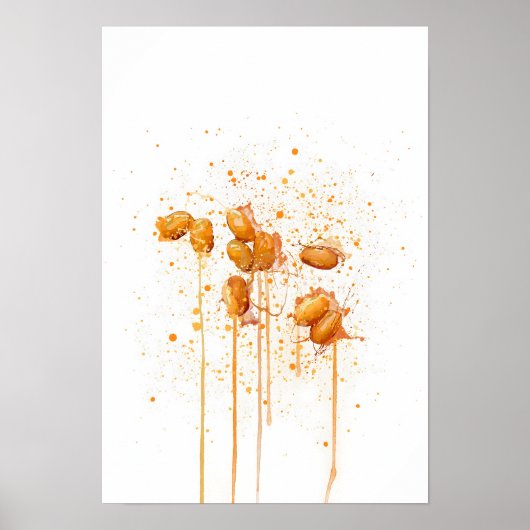 Gebakken bonen poster (Voorkant)