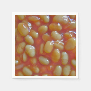 Gebakken bonen servetten