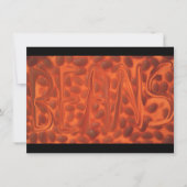 Gebakken bonenkaart (Voorkant)