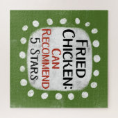 Gebakken Chicken Review 5 Sterren Jigsaw Puzzel (Horizontaal)