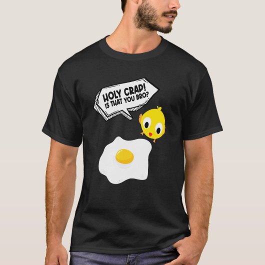 Gebakken Ei En Kip Kostuum T-shirt (Voorkant)