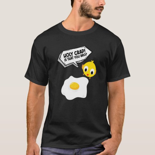 Gebakken Ei En Kip Kostuum T-shirt (Voorkant)