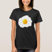 Gebakken ei ontbijt ei wit eigeel gebakken ei C T-shirt (Voorkant)