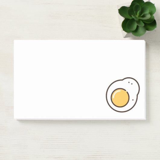 gebakken ei post-it® notes (Kantoor)