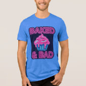 Gebakken en slecht Tri-Blend shirt (Voorkant)