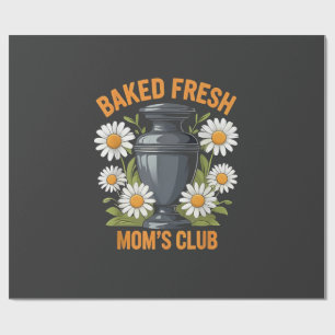 Gebakken Fresh Mom Club Moederdag Cadeaupapier