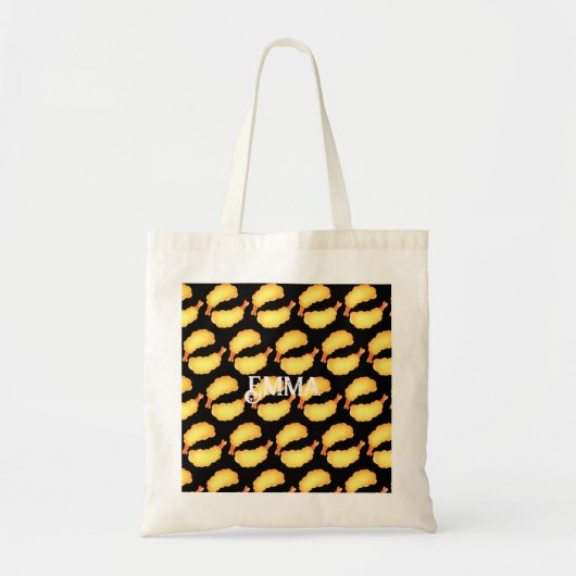 Gebakken garnaal Tempura Tote Bag (Voorkant)