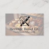 Gebakken goederen | keukengerei visitekaartje (Voorkant)