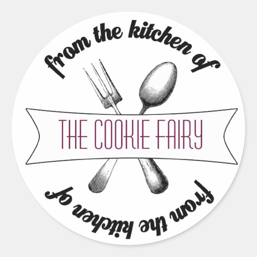 Gebakken Goodies Label (Voorkant)