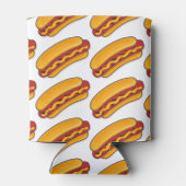 Gebakken Hotdog Patroon Blikjeskoeler (Achterkant)